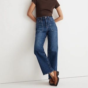 Madewell The Perfect Wide Leg Vintage Jean size 29